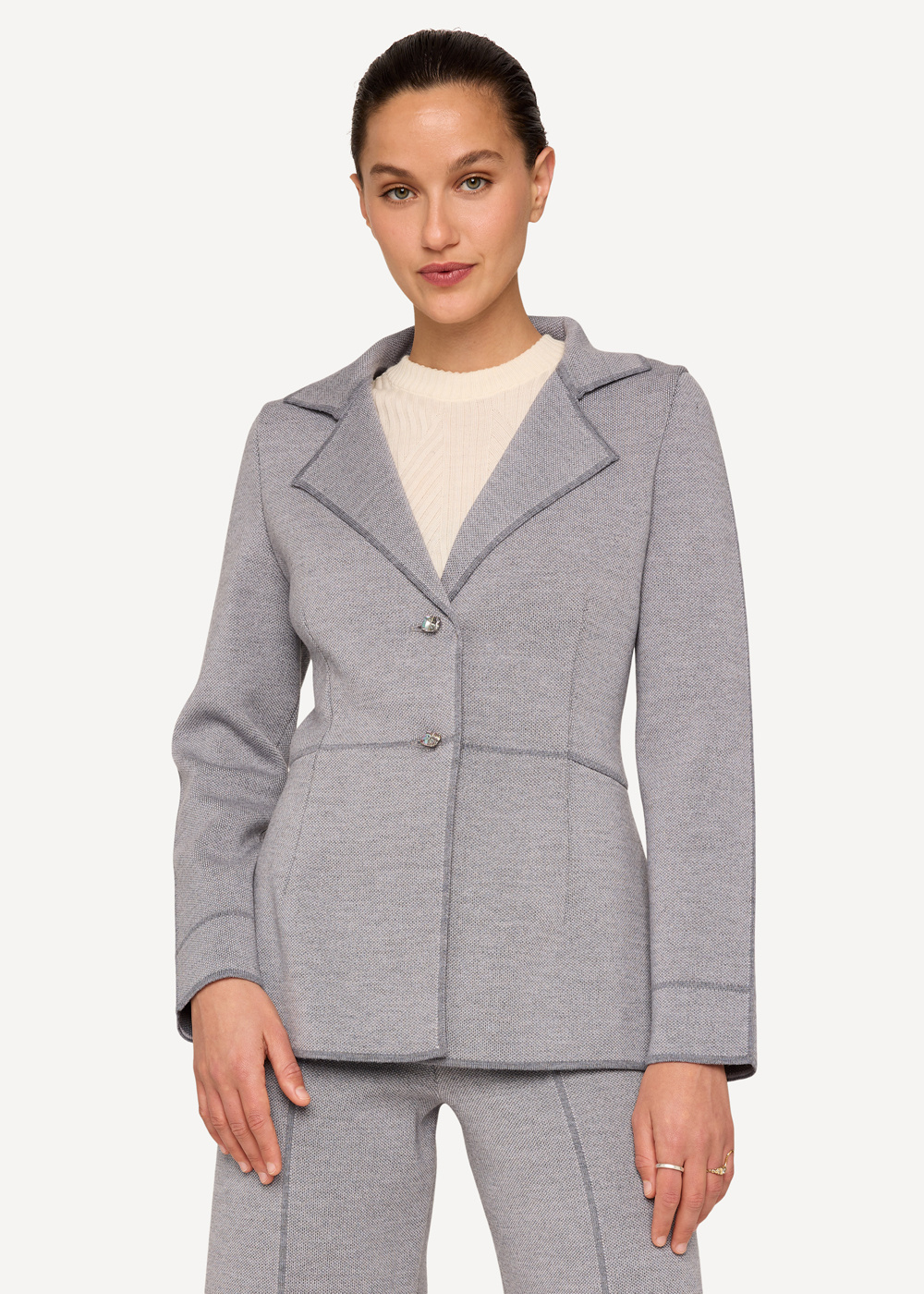 Twilly blazer-Grey-1