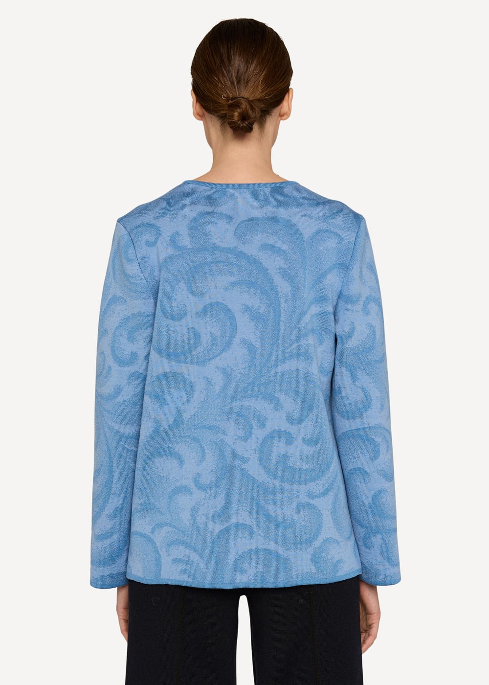Rosemaling cardigan Glacier-Glacier-2