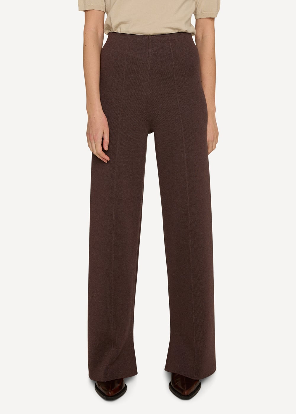 Baroniet trousers Burnt umber-Burnt umber-1
