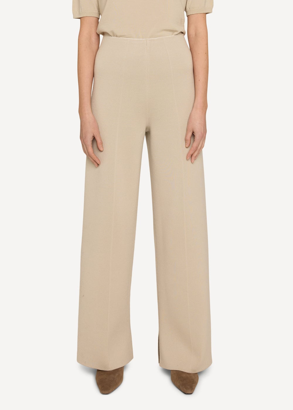 Baroniet trousers Alabaster-Alabaster-1