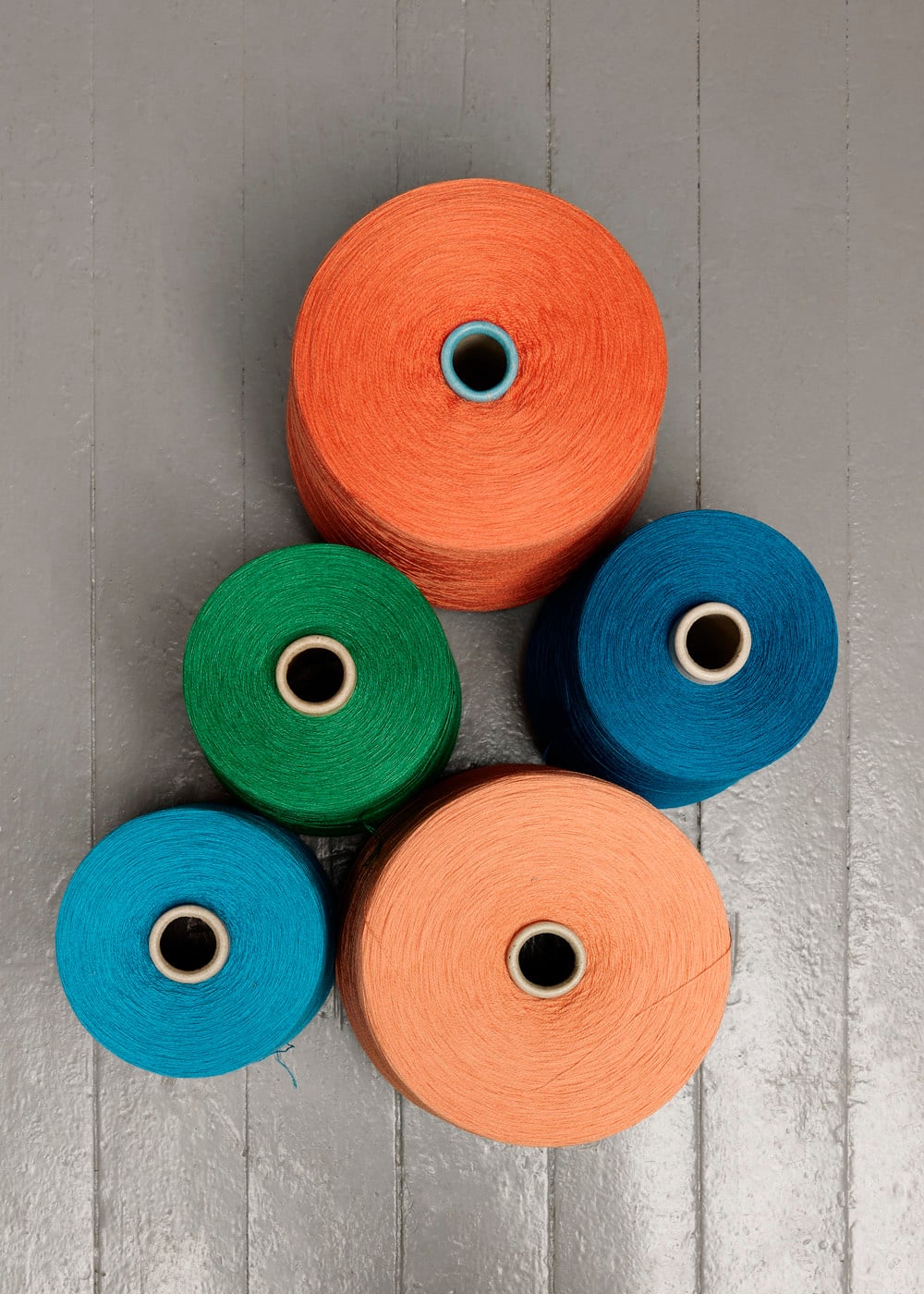 Makers merino wool yarn-Light Orange-2