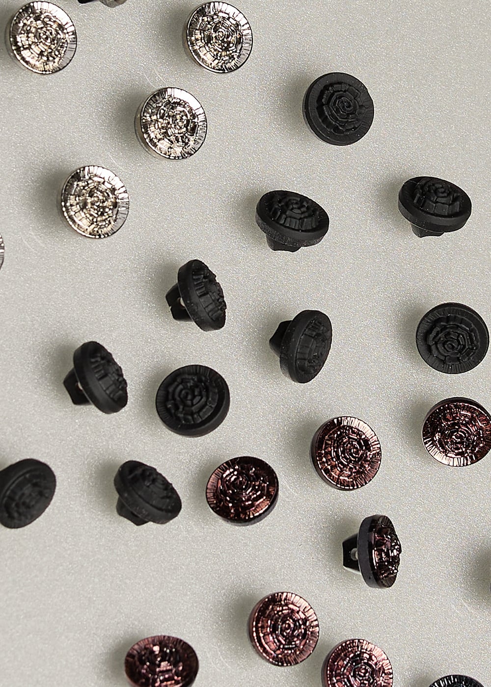 Makers Petal glassknapp-Black-1