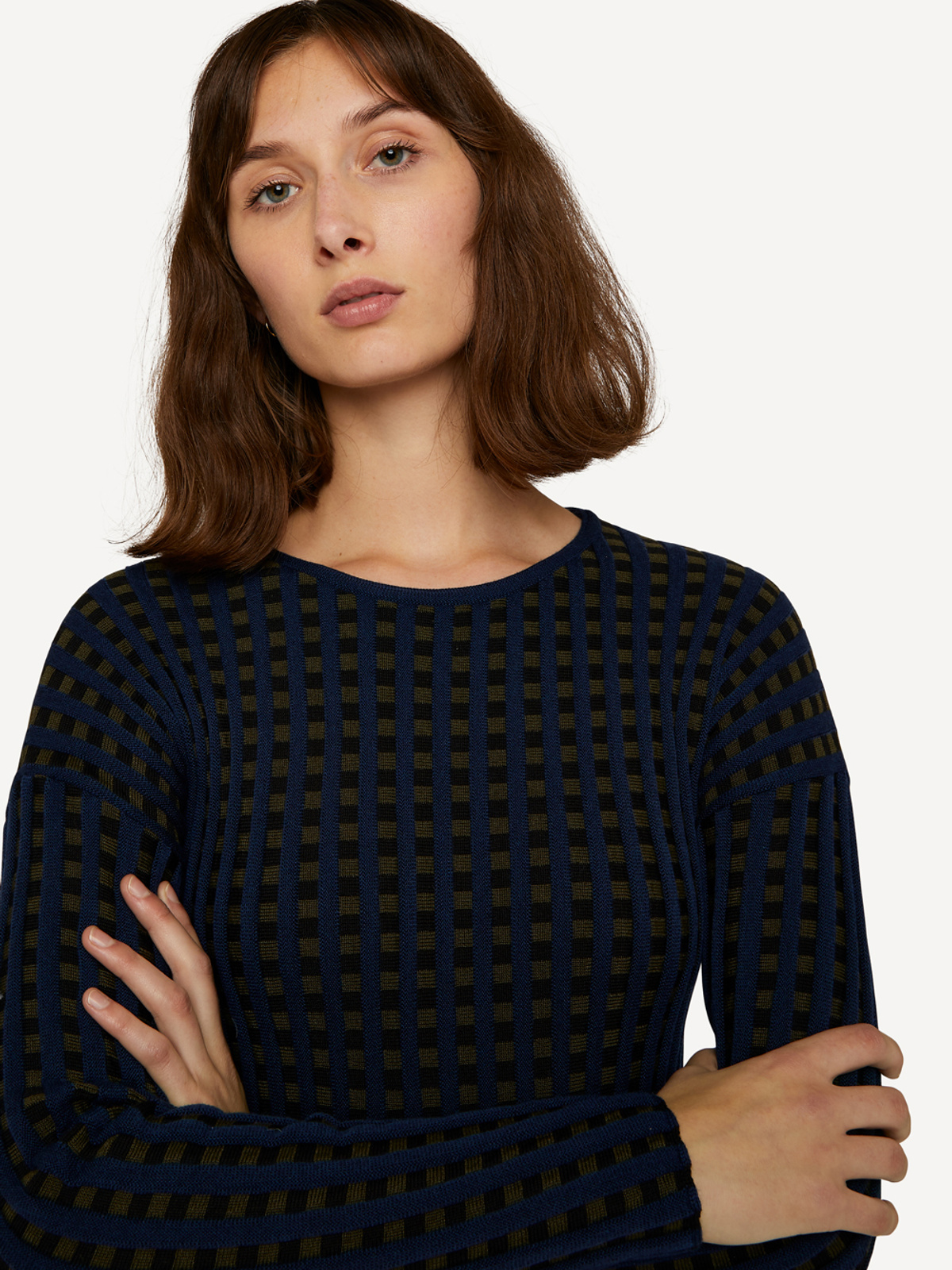 Square roses dress image #3