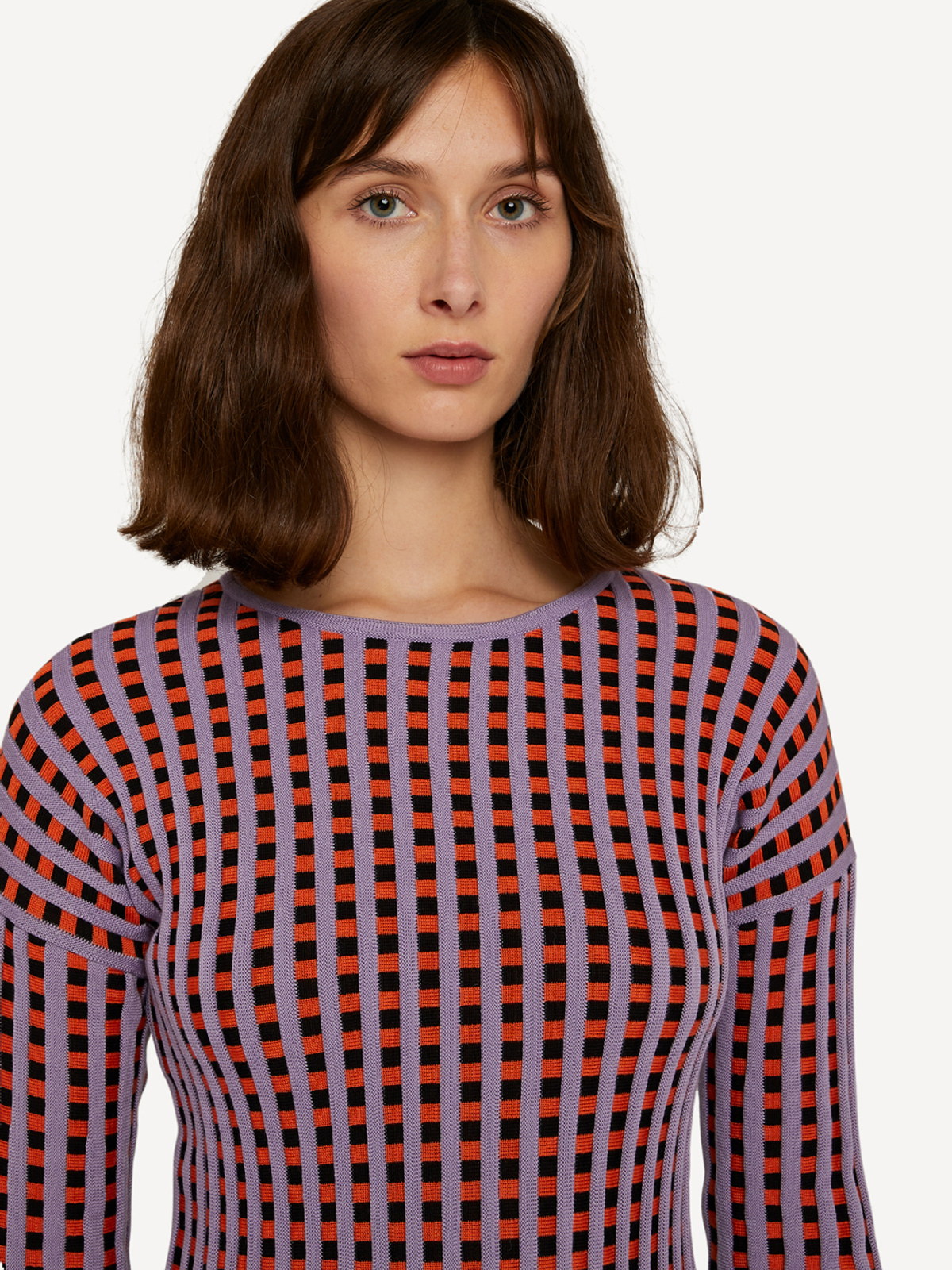 Square roses dress image #4