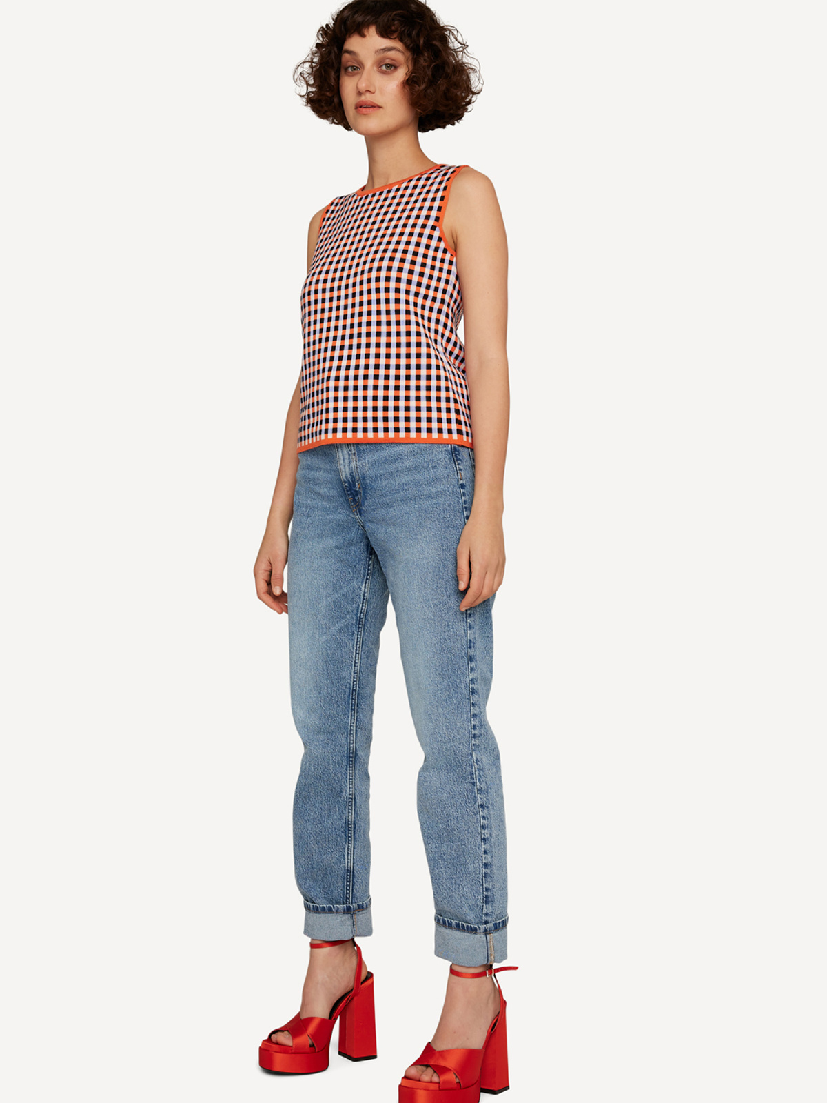 Gingham graph topp image #3