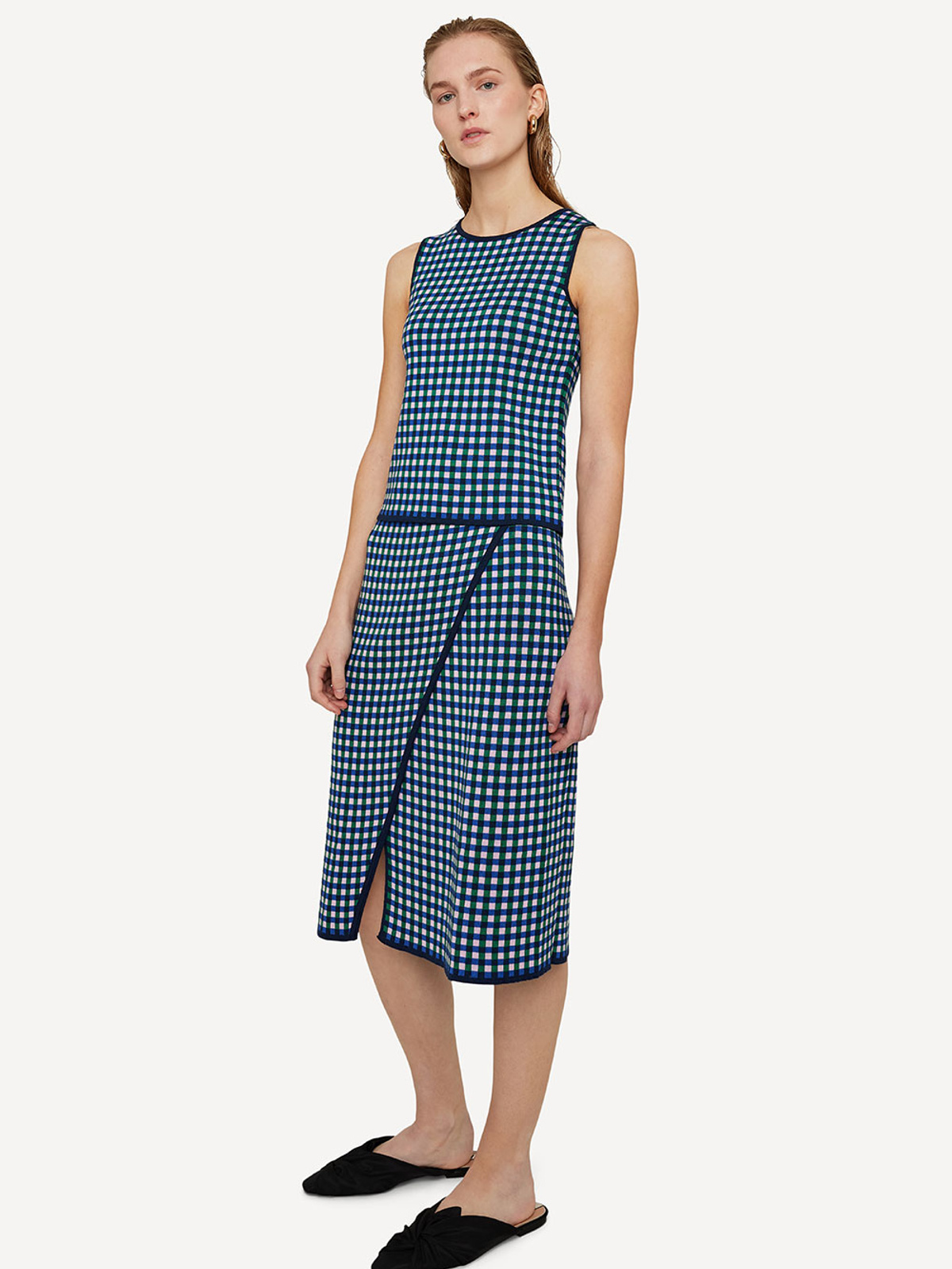 Gingham graph topp image #4
