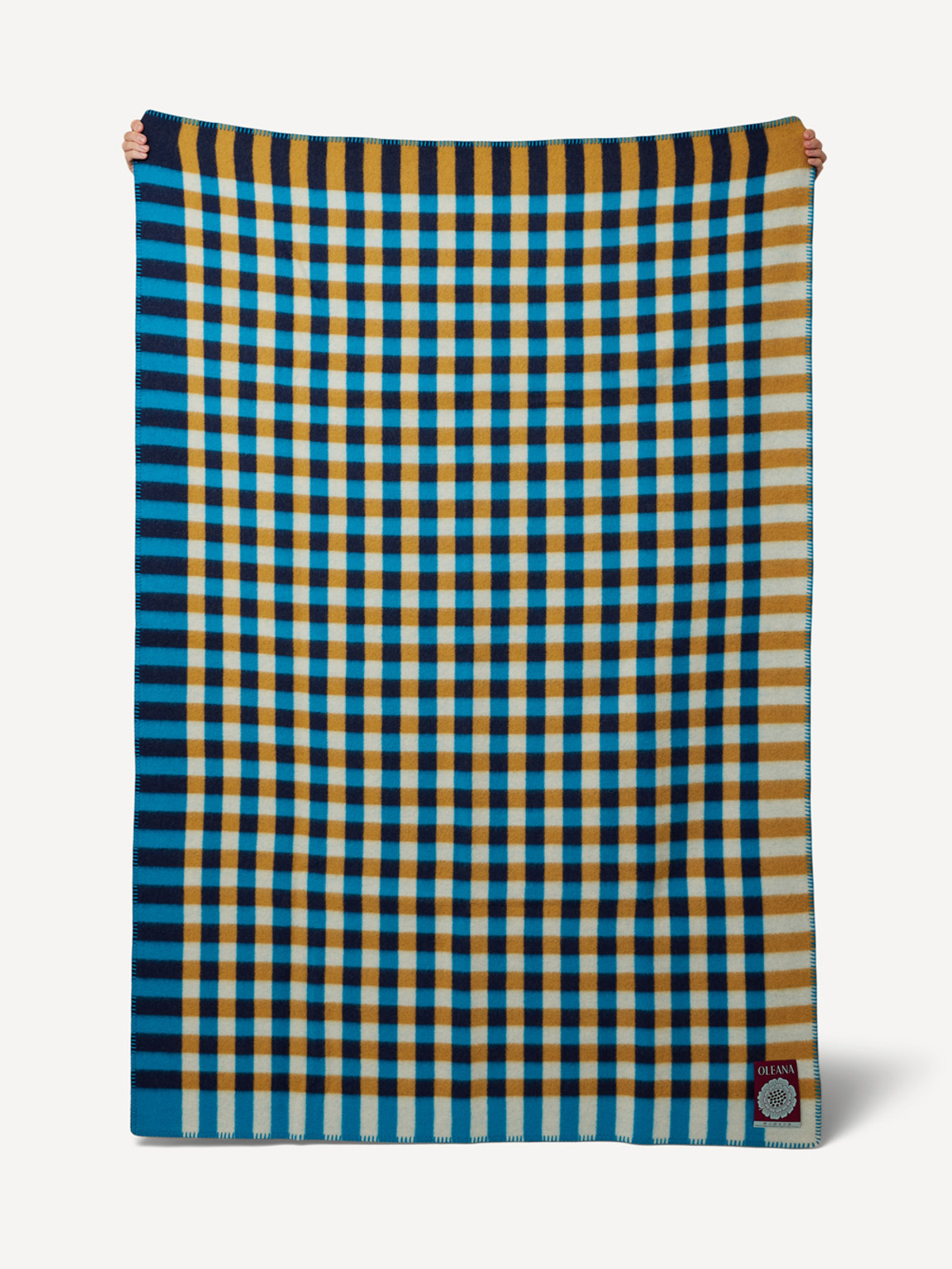 Gingham graph blanket image #3