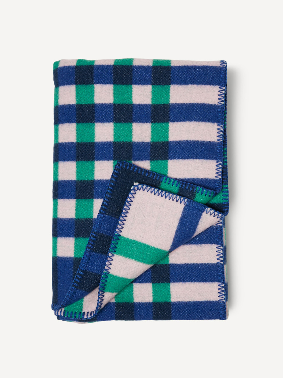 Gingham graph blanket image #1