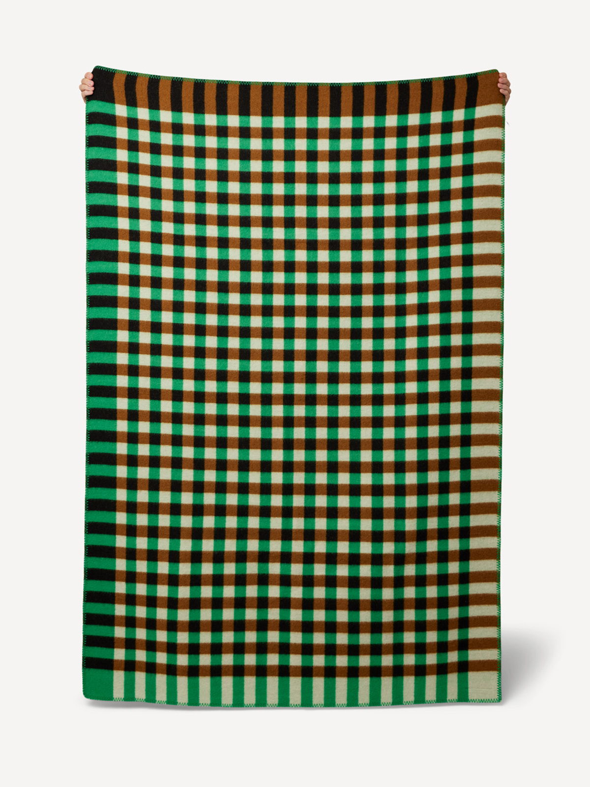 Gingham graph blanket image #3