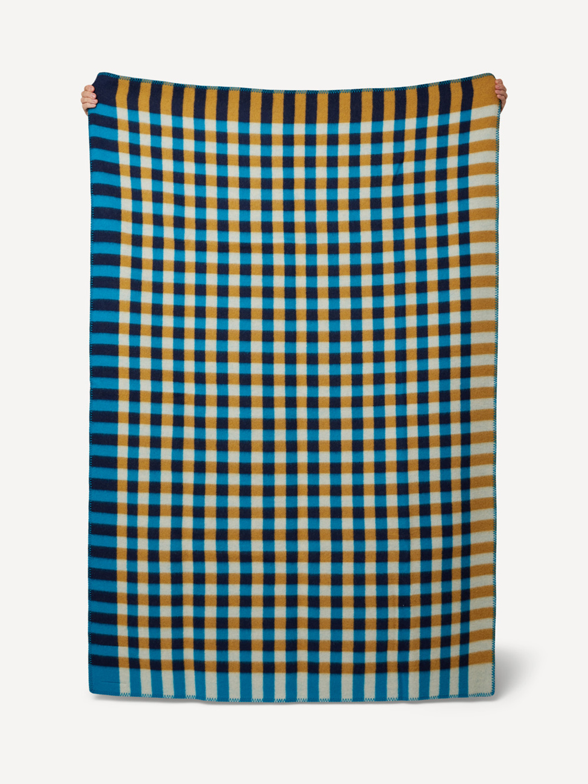 Gingham graph blanket image #2