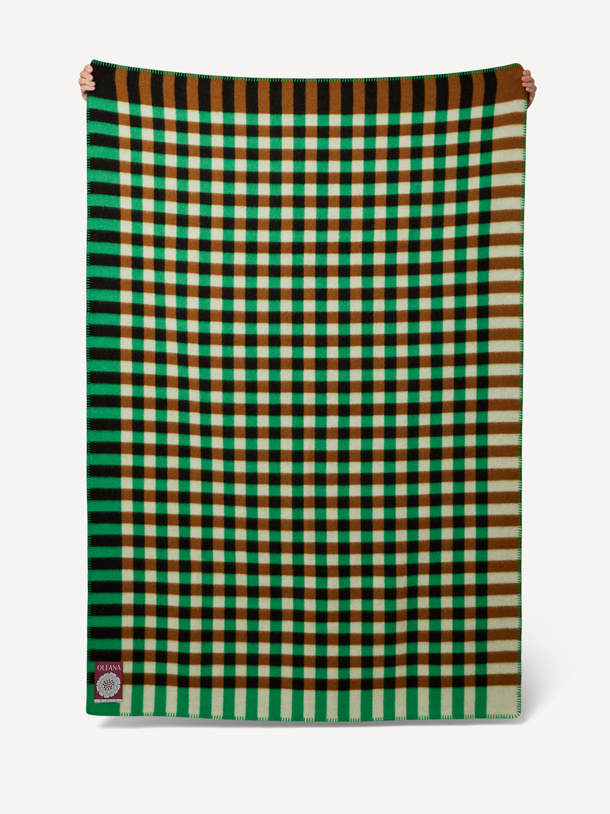 Gingham graph blanket image #2