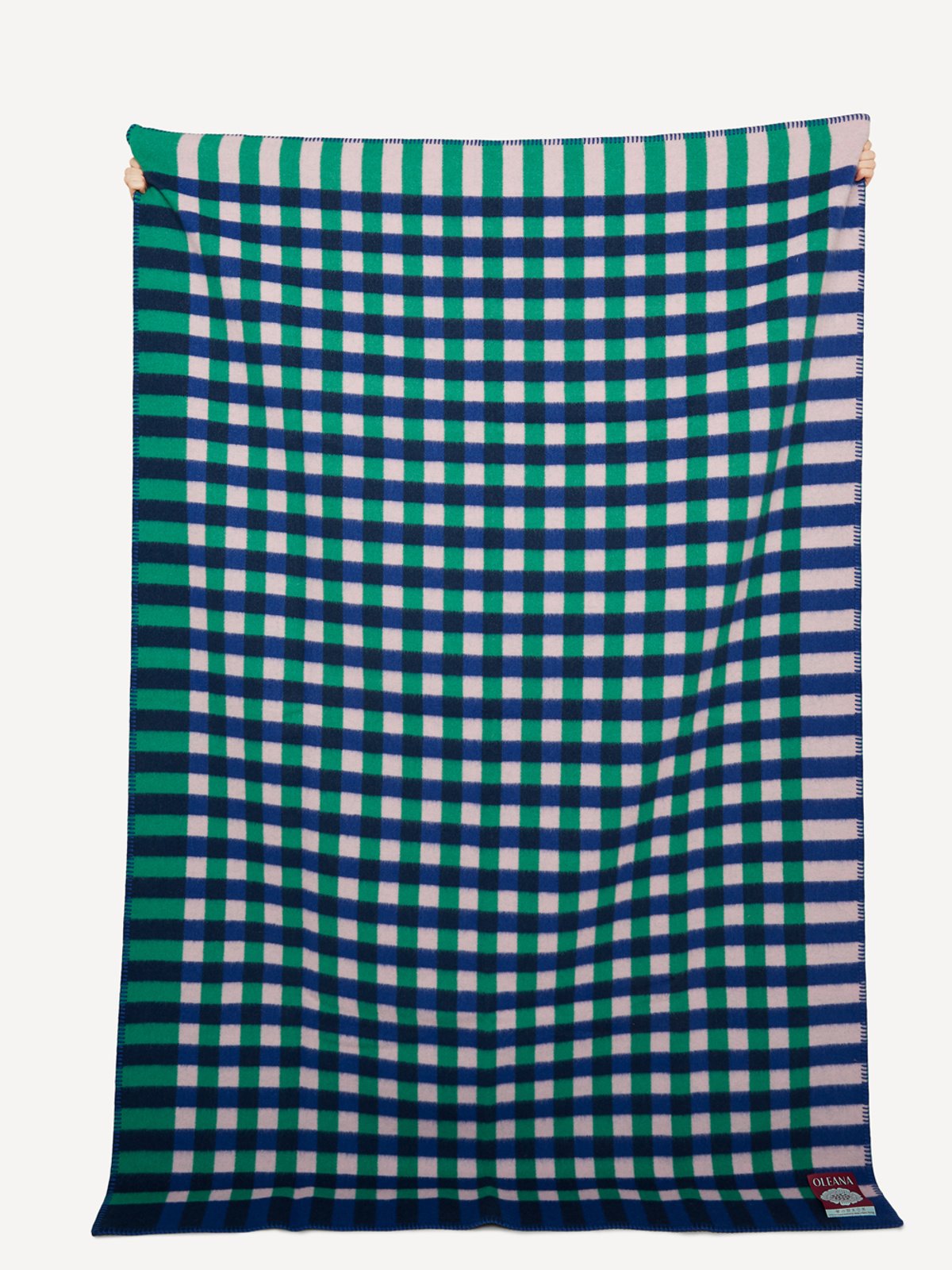 Gingham graph blanket image #2