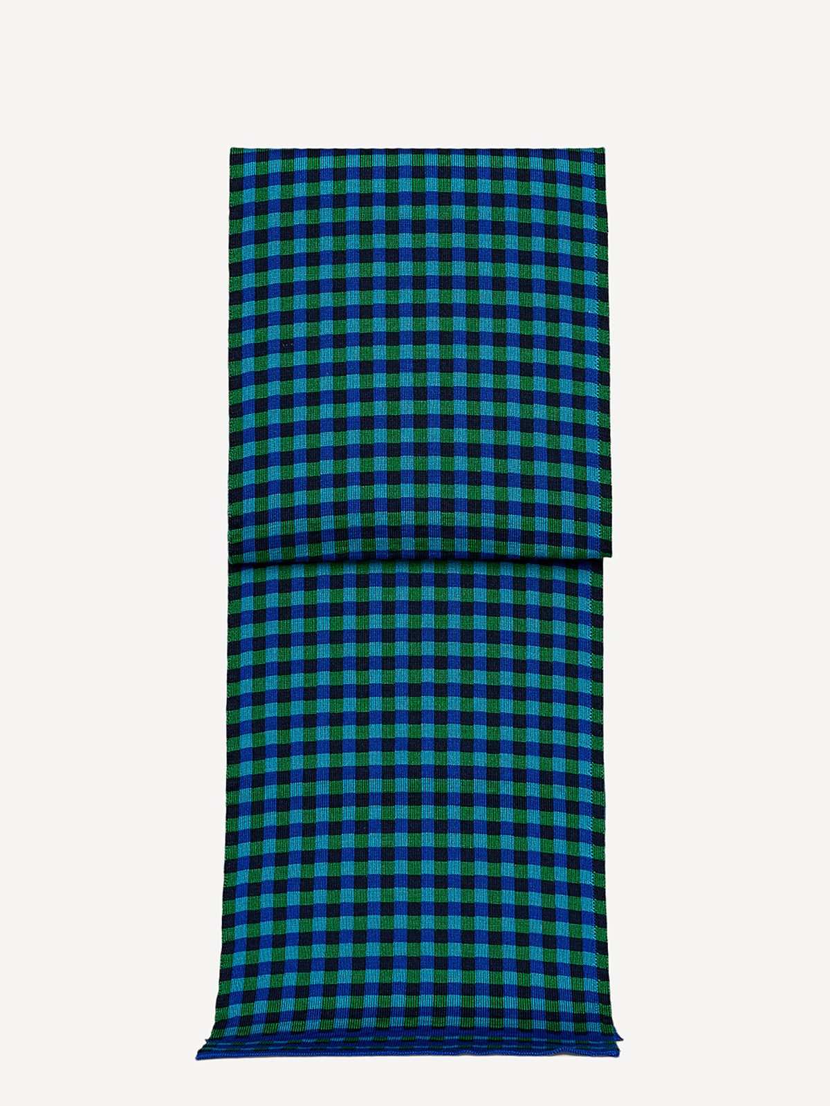 Gingham graph skjerf image #2