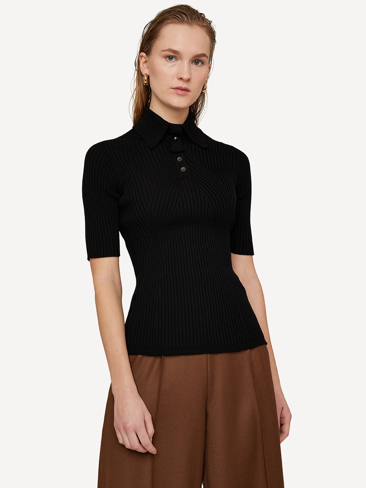 Odd button poloskjorte image #1